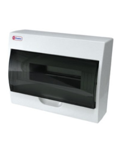 Шкаф настенный с дверцей, 24 модулей, IP40 Экопласт 46124 в Коврове Боксы для автоматов Pintop.ru