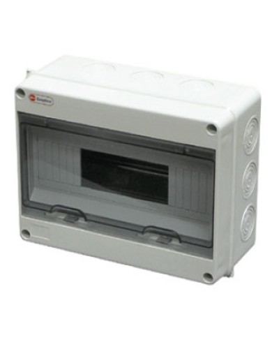 Шкаф настенный, 18 модулей, IP65 Экопласт 46418 в Коврове Боксы для автоматов Pintop.ru