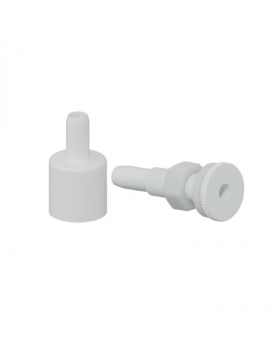 Наконечник для капиляра для подвесного потолка, без отверстия под сверло0-6 мм (49012) в Коврове Аксессуары для кабель-канала Pintop.ru