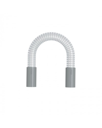 Гибкий переход для трубы диам. 25мм, длина 30см, цвет серый (49415GR) в Коврове Повороты, муфты, тройники Pintop.ru