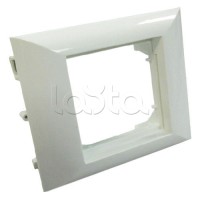 Суппорт для розетки 45х45 на 2 модуля для кабель-канала серии ARC-LAN Экопласт 573909