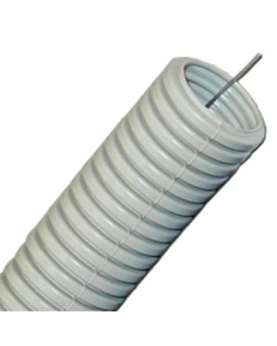 Труба гофрированная HFLS легкая диам 50 мм, с зондом, без галогена, низкое дымовыделение Экопласт 60150HFLS в Коврове Труба (ОКЛ) Экопласт Pintop.ru