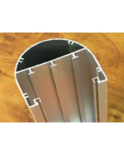 Колонна алюминевая под суппорт (односторонняя) 350мм Экопласт 70135 в Коврове Системы лючков и колонн Pintop.ru