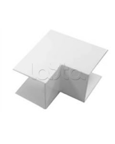 Угол внутренний для кабель-канала МЕХ, для сечения 40x40 Экопласт 72109 в Коврове Аксессуары для кабель-канала Pintop.ru