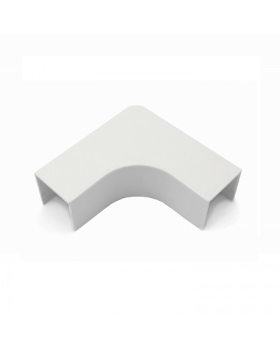 RML20х12,5 Угол 20х12,5мм плоский плавный ст. TIA (10шт) 1кор.=3600шт. Экопласт в Коврове Аксессуары для кабель-канала Pintop.ru