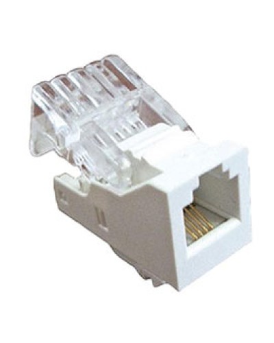 Экопласт RJ-12 Модуль инф. розетки 110/Krone, бел., LK45 в Коврове Аксессуары для кабель-канала Pintop.ru