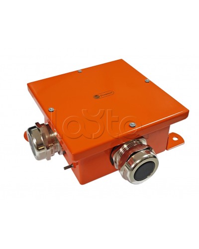 Экопласт SMB165 Коробка металл, огн. E-110,о/п 164х164х65, IP66, 3P, (1,5-6 мм2), оранж. в Коврове Распределительные коробки Pintop.ru