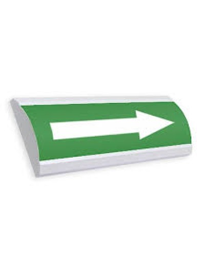 Оповещатель табло световое полусферическое Электротехника и Автоматика ЛЮКС-24 Выход стрелка вправо в Коврове Оповещатели Pintop.ru