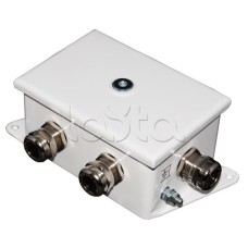 Коробка монтажная огнестойкая Гефест КМ-О (10к*6,0)-IP66-d, два ввода 120х80х68