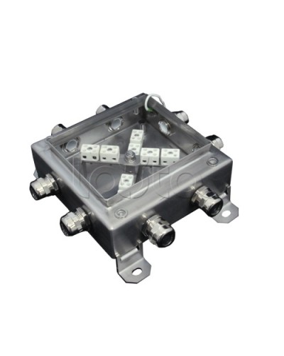 Коробка монтажная огнестойкая Гефест КМ-О (16к*10,0)-IP66 1515нерж, 8 вводов в Коврове Распределительные коробки Pintop.ru