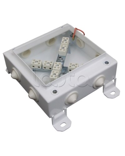 Коробка монтажная огнестойкая Гефест КМ-О (16к*6,0)-IP66 1515, 8 вводов 150х150х60 в Коврове Распределительные коробки Pintop.ru