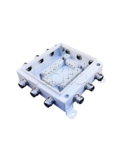Коробка монтажная огнестойкая Гефест КМ-О (32к*10,0)-IP66 2020, 12 вводов в Коврове Распределительные коробки Pintop.ru