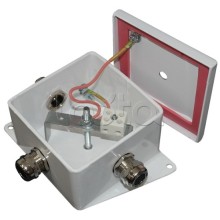 Коробка монтажная огнестойкая Гефест КМ-О (4к)-IP66 три ввода 100х100