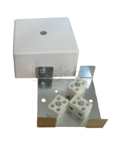 Коробка монтажная огнестойкая КМ-О (6к)-IP41 72x72 Гефест (100 шт/уп) в Коврове Распределительные коробки Pintop.ru