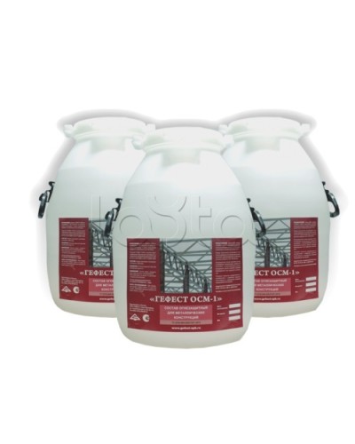 Cостав огнезащитный для металлических конструкций Гефест ОСМ-1 в Коврове Огнезащитные краски Pintop.ru