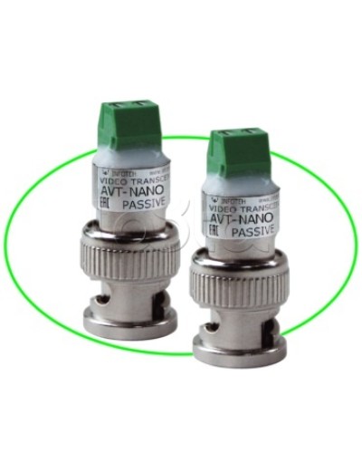 Комплект пассивных приемопередатчиков Инфотех AVT-Nano Passive M в Коврове Видеоусилители, Модуляторы, Делители Pintop.ru
