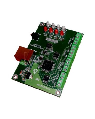 Конвертер USB/RS-422 ИНФОТЕХ AVT-USB/4RS422 в Коврове Дополнительное оборудование для ОПС Pintop.ru