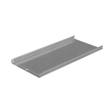 Лоток неперфорированный 50х500х1,5 L3000 мм "Быстрый монтаж ПЛЮС" HD85 КМ-профиль (LNplus50-500-1.5-3000 HD85)