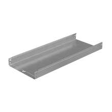 Лоток неперфорированный 80х400х1,2 L2000 мм "Быстрый монтаж ПЛЮС" INOX304 КМ-Профиль (LNplus80-400-1.2-2000 INOX304)