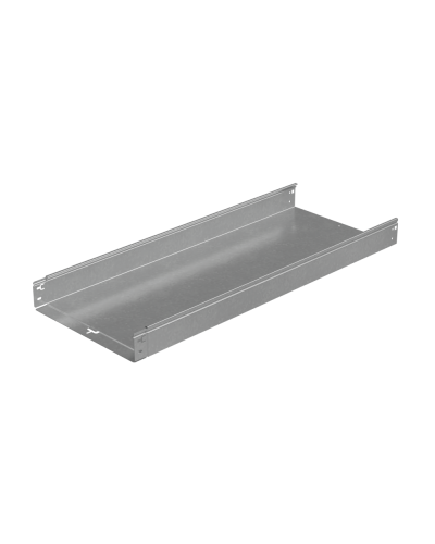 Лоток неперфорированный 80х400х1,0 L3000 мм Быстрый монтаж ПЛЮС INOX304 КМ-Профиль (LNplus80-400-1.0-3000 INOX304) в Коврове Кабельные лотки Pintop.ru