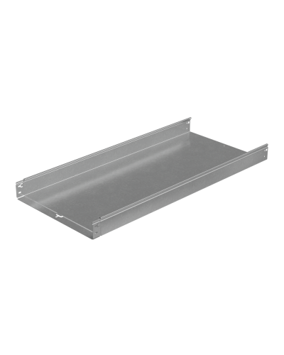 Лоток неперфорированный 80х500х1,0 L2000 мм Быстрый монтаж ПЛЮС INOX304 КМ-Профиль (LNplus80-500-1.0-2000 INOX304) в Коврове Кабельные лотки Pintop.ru