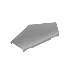 Крышка горизонтального угла 45 гр. 50 мм "ПЛЮС" HD85 КМ-профиль (KGLplus45-50 HD85)