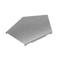 Крышка горизонтального угла 45 гр. 100 мм "ПЛЮС" HD85 КМ-профиль (KGLplus45-100 HD85)