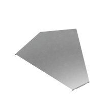 Крышка горизонтального угла 45 гр. 500 мм "ПЛЮС" HD КМ-Профиль (KGLplus45-500 HD)