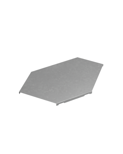 Крышка горизонтального угла 90 гр. 150 мм ПЛЮС INOX304 КМ-Профиль (KGLplus90-150 INOX304) в Коврове Аксессуары для лотков Pintop.ru