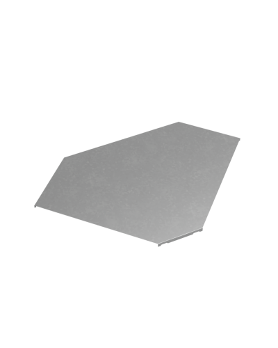 Крышка горизонтального угла 90 гр. 400 мм ПЛЮС HD КМ-Профиль (KGLplus90-400 HD) в Коврове Аксессуары для лотков Pintop.ru