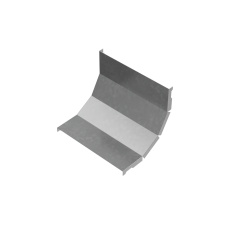 Крышка внутреннего вертикального угла 90 гр. 200 мм "ПЛЮС" HD КМ-Профиль (KNLplus90-200 HD)