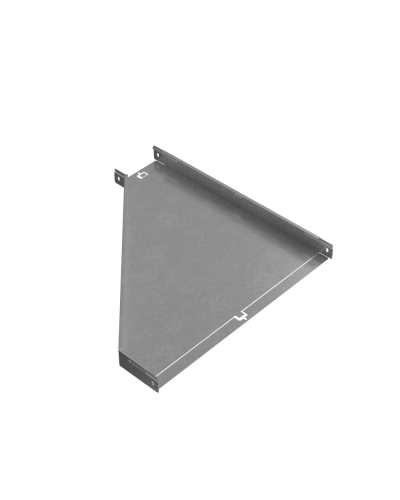 Переходник правый 50х150-600 мм ПЛЮС HD КМ-Профиль (PDplus50-150-600-R HD) в Коврове Аксессуары для лотков Pintop.ru