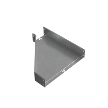 Переходник правый 100х150-500 мм "ПЛЮC" INOX304 КМ-Профиль (PDplus100-150-500-R INOX304)