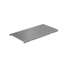 Крышка на вертикальный Т-ответвитель переходник 150-50 мм с разворотом трассы на 90 гр. "ПЛЮС" (нижняя часть меньше исходной) HD85 КМ-профиль (KTDPSplus90-150-50 HD85)