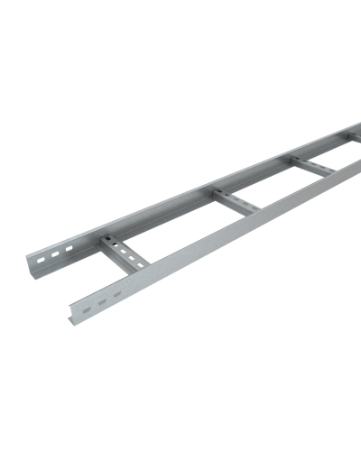 Лоток лестничный 50х200х1,2 L3000 мм HD85 КМ-профиль (LL50-200-1.2-3000 HD85) в Коврове Кабельные лотки Pintop.ru