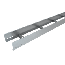 Лоток лестничный 100х300х1,2 L2000 мм HD85 КМ-профиль (LL100-300-1.2-2000 HD85)