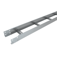 Лоток лестничный 80х600х1,2 L2500 мм "Быстрый монтаж" HD85 КМ-профиль (LLS80-600-1.2-2500 HD85)