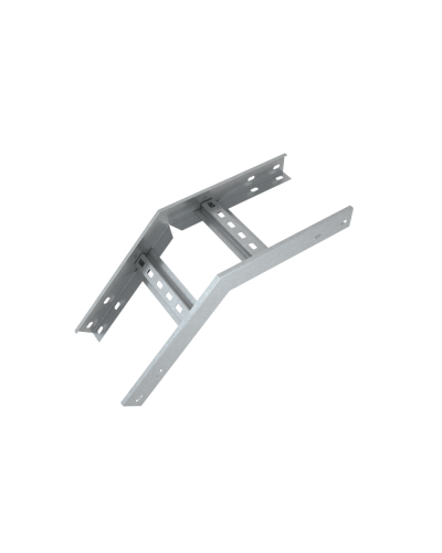 Угол лестничный вертикальный внешний 45 гр. 100х300х1,2 мм Быстрый монтаж HD КМ-Профиль (LVLS45-100-300-1.2 HD) в Коврове Аксессуары для лотков Pintop.ru