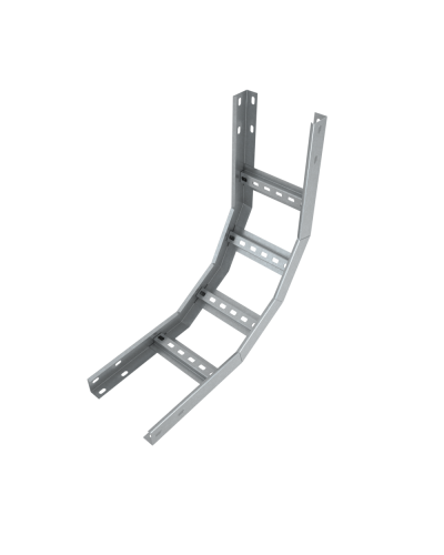 Угол лестничный вертикальный внутренний 90 гр. 80х300х1,2 мм Быстрый монтаж HD85 КМ-профиль (LNLS90-80-300-1.2 HD85) в Коврове Аксессуары для лотков Pintop.ru