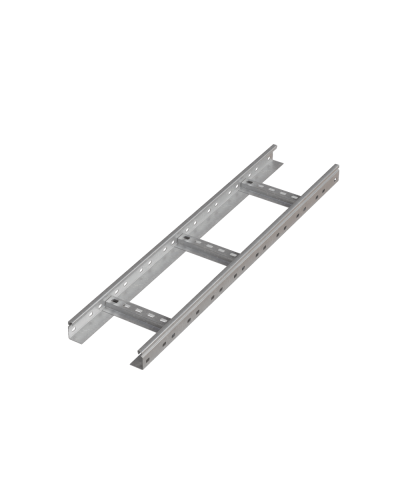 Лоток лестничный 50х300х1,5 L2500 мм INOX304 N КМ-Профиль (LL50-300-1.5-2500 INOX304 N) в Коврове Кабельные лотки Pintop.ru