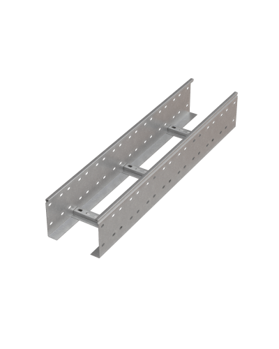 Лоток лестничный 150х800х1,2 L4500 мм N КМ-профиль (LL150-800-1.2-4500 N) в Коврове Кабельные лотки Pintop.ru