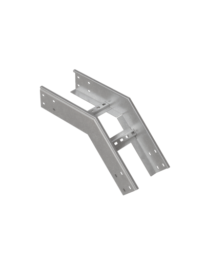 Угол лестничный вертикальный внешний 45 гр. 100х300х1,5 мм INOX304 N КМ-Профиль (LVL45-100-300-1.5 INOX304 N) в Коврове Аксессуары для лотков Pintop.ru