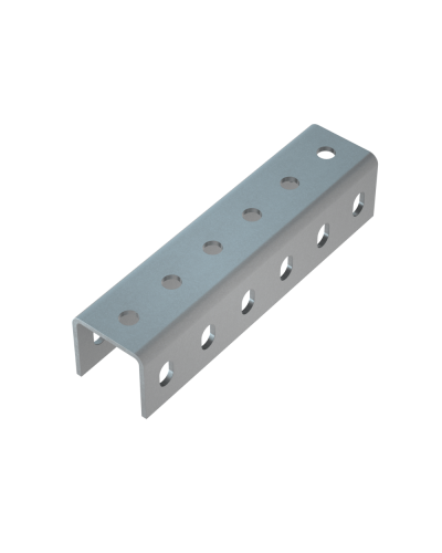 Соединитель усиленного швеллера 50х50х4,0 мм INOX304 КМ-Профиль (SLPU50-50 INOX304) в Коврове Аксессуары для лотков Pintop.ru