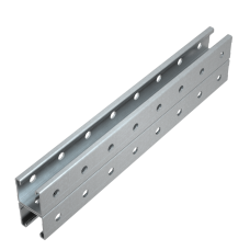 Страт-профиль двойной 41х41 L2200 мм s:2,5 (тройная перфорация) HD КМ-Профиль (2STPU41-41-2200 3P HD)