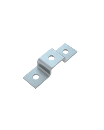 Прямоугольная скоба для страт-профиля 41х21 мм КМ-Профиль (PS41-21) в Коврове Держатели, клипсы, скобы Pintop.ru