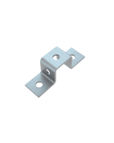 Прямоугольная скоба для страт-профиля 41х41 мм КМ-Профиль (PS41-41) в Коврове Держатели, клипсы, скобы Pintop.ru