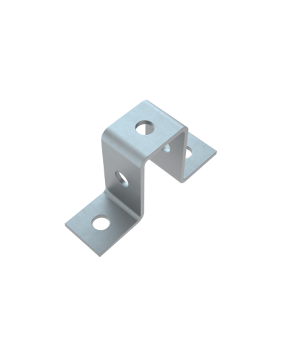 Прямоугольная скоба для страт-профиля 41х72 мм HD КМ-профиль (PS41-72 HD) в Коврове Держатели, клипсы, скобы Pintop.ru