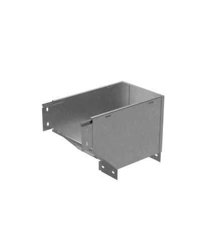 Угол вертикальный внешний R 100х200 мм с разворотом трассы на 90 гр. ПЛЮС HD КМ-Профиль (VLPDplus90-100-200-R HD) в Коврове Аксессуары для лотков Pintop.ru