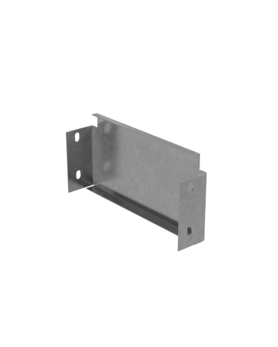 Заглушка лотка 100х400 мм ПЛЮС HD85 КМ-профиль (ZUplus100-400 HD85) в Коврове Аксессуары для лотков Pintop.ru