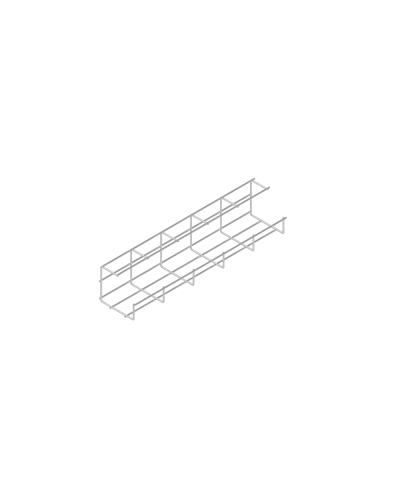 G-образный проволочный лоток 110х115 L3000 мм КМ-Профиль (PLG110-115-3000) в Коврове Кабельные лотки Pintop.ru